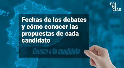 Elecciones seccionales, candidatos, debates y referendo