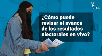 Resultados de las elecciones del CNE.