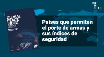 Porte y tenencia de armas en Ecuador y otros países del mundo