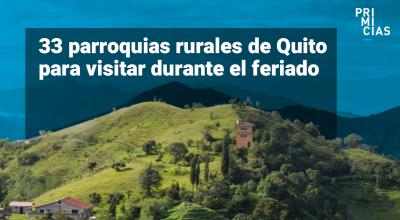 Guía de turismo Aquicito muestra destinos turísticos cerca de Quito.