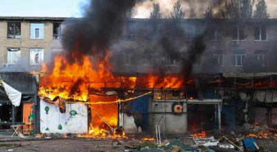 Un ataque ruso sobre un mercado de Ucrania dejó 16 muertos. 6 de septiembre de 2023 