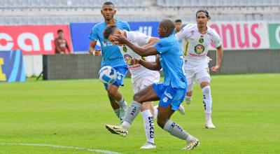 Macará se enfrenta a Mushuc Runa por la LigaPro, el 11 de mayo de 2024.