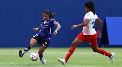 Dragonas IDV ante Deportivo Ibarra, en un duelo de la Superliga Femenina, el pasado 10 de mayo de 2024.