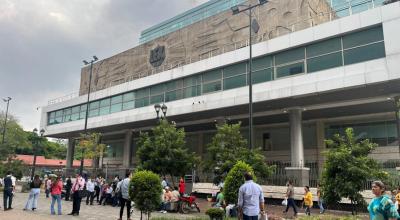 El edificio de la Corte Provincial de Justicia del Guayas.