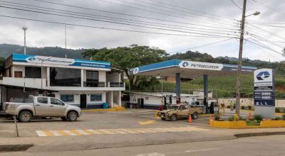 Imagen referencial de una gasolinera de Petroecuador en Loja.