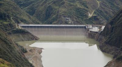 Embalse de Mazar el 7 de mayo de 2024.