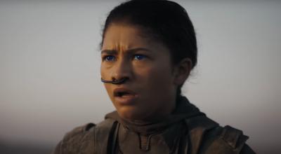 Zendaya siendo Chani en la película Duna, parte dos, 23 de mayo de 2024.