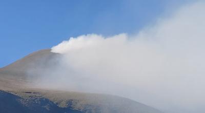 Incendio forestal en la reserva del Antisana, el 1 de junio de 2024.