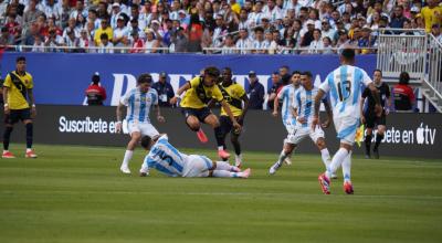 Ecuador cayó 1-0 ante Argentina este 9 de junio en un duelo preparatorio para la Copa América.