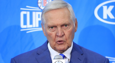 Jerry West, durante una rueda de prensa en California, Estados Unidos, el 19 de junio de 2017.