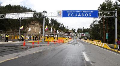 Fotografía referencial de 2015 del puente de Rumichaca, que conecta la frontera de Ecuador con Colombia.