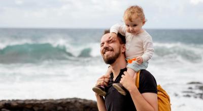 Padre e hijo. Este domingo 16 de junio se recuerda el Día del Padre en Ecuador. 