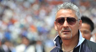 Roberto Baggio durante un evento en Tokyo el 8 de junio del 2013.