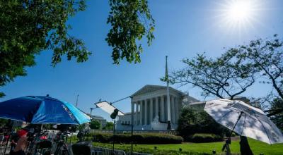 La sede de la Corte Suprema de Estados Unidos vista el 21 de junio de 2024.