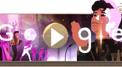 Doodle de Google dedicado a Juan Gabriel.