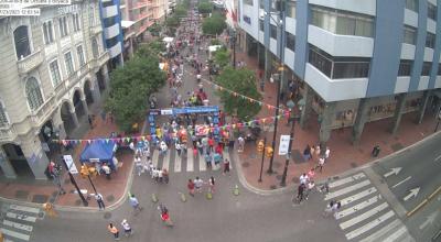 La avenida 9 de Octubre será peatonal el 28 de julio por las fiestas de Guayaquil