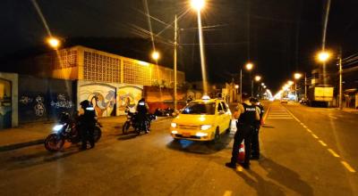 Imagen referencial de operativos de la Policía Nacional en Machala.