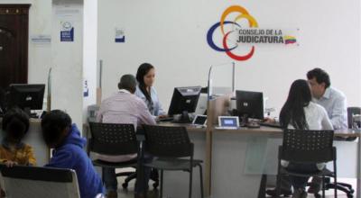 Oficinas del Consejo de la Judicatura en Latacunga.