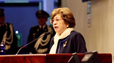 Ministra de Trabajo, Ivonne Núñez, en una comparecencia en la Asamblea Nacional, el 30 de julio de 2024. Imagen referencial.