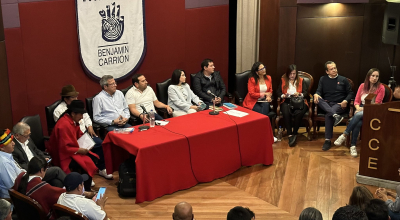 Las organizaciones de izquierdas participaron en una reunión en busca de una coalición este 31 de julio de 2024.