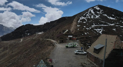 El nevado Chacaltaya, en Bolivia, evidencia los efectos del cambio climático, en una fotografía de 2023.