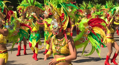 Imagen indeterminada del Carnaval de Barranquilla, Colombia.