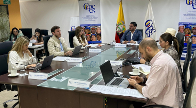 Correístas de la 'liga azul' se defienden en audiencia por denuncia de infracción electoral grave