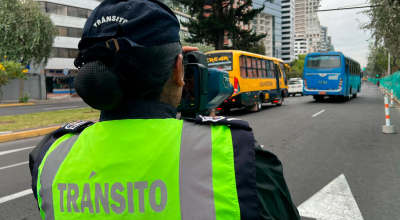 Operativos de velocidad en Quito: Ocho conductores excedieron los límites en la avenida De Los Shyris