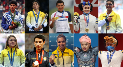 Estos son los deportistas ecuatorianos que han ganado una medalla en los Juegos Olímpicos.