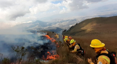 Inamhi advierte por altas temperaturas y riesgo de incendios forestales en la Sierra