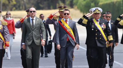 "Quieren al Presidente fuera, para que ella asuma el cargo", dice Daniel Noboa tras denuncia de Verónica Abad