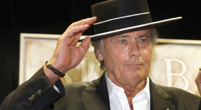 Alain Delon, en un acto en Sevilla, en 2011.