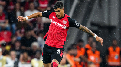 Piero Hincapié, durante la Supercopa de Alemania con el Bayer Leverkusen, el 17 de agosto de 2024.