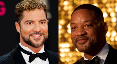 Collage de David Bisbal y Will Smith con imágenes de AFP.