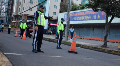 Cierres viales en Quito por obras en la avenida Velasco Ibarra y simulacro en la avenida Amazonas