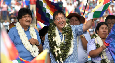 evo morales luis arce