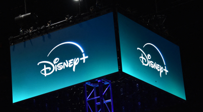 Logo de Disney+ expuesto en la Comic-Con San Diego en julio de 2024.