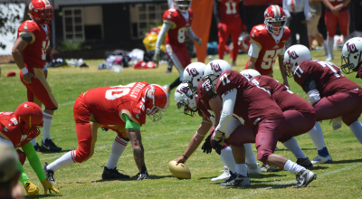 Leones enfrentó a Bickdogs en la primera fecha del torneo nacional de fútbol americano.