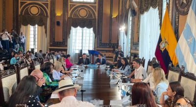 Reunión del Concejo Cantonal de Guayaquil.