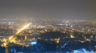 Imagen de Cuenca, desde el mirador de Turi, cubierta por una bruma el 2 de septiembre de 2024.