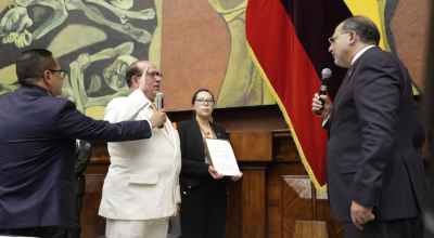 Eduardo Franco, exabogado de Jorge Glas, se posesiona como vocal suplente del Consejo de Participación