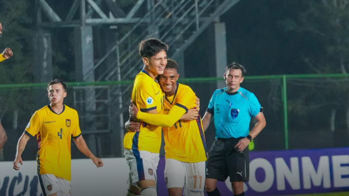 Ecuador remonta y vence a Paraguay en su debut del Sudamericano Sub 17