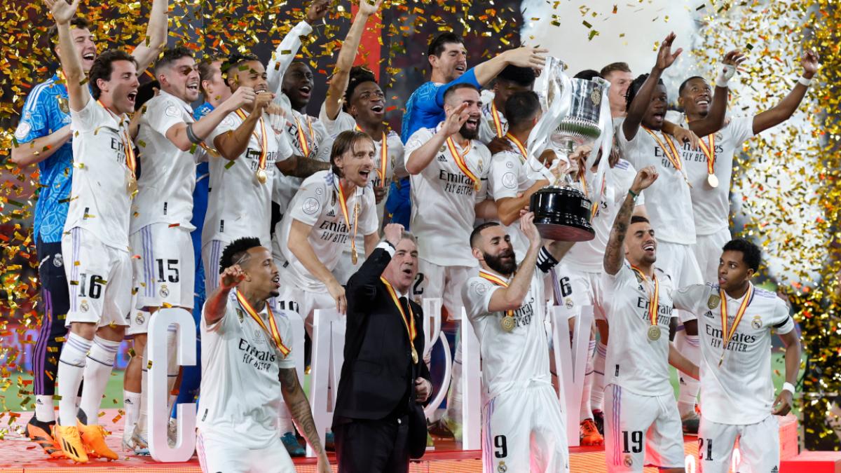 Real Madrid gana la Copa del Rey con un doblete de Rodrygo