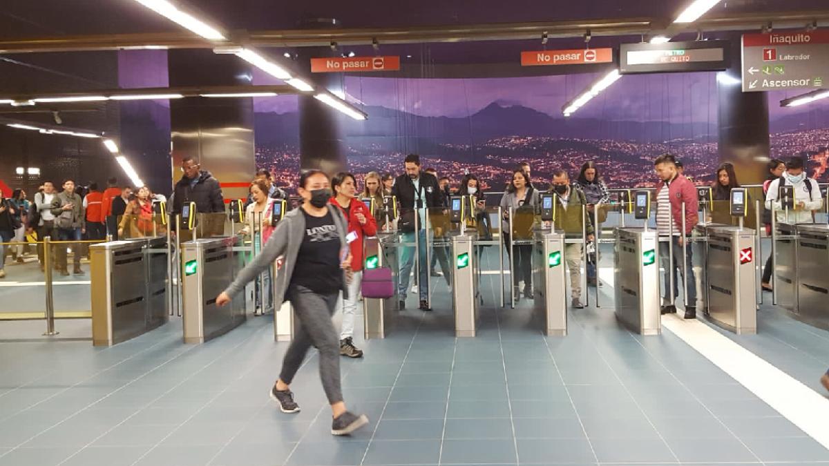 Por segunda vez, falla causó suspensión temporal del Metro de Quito
