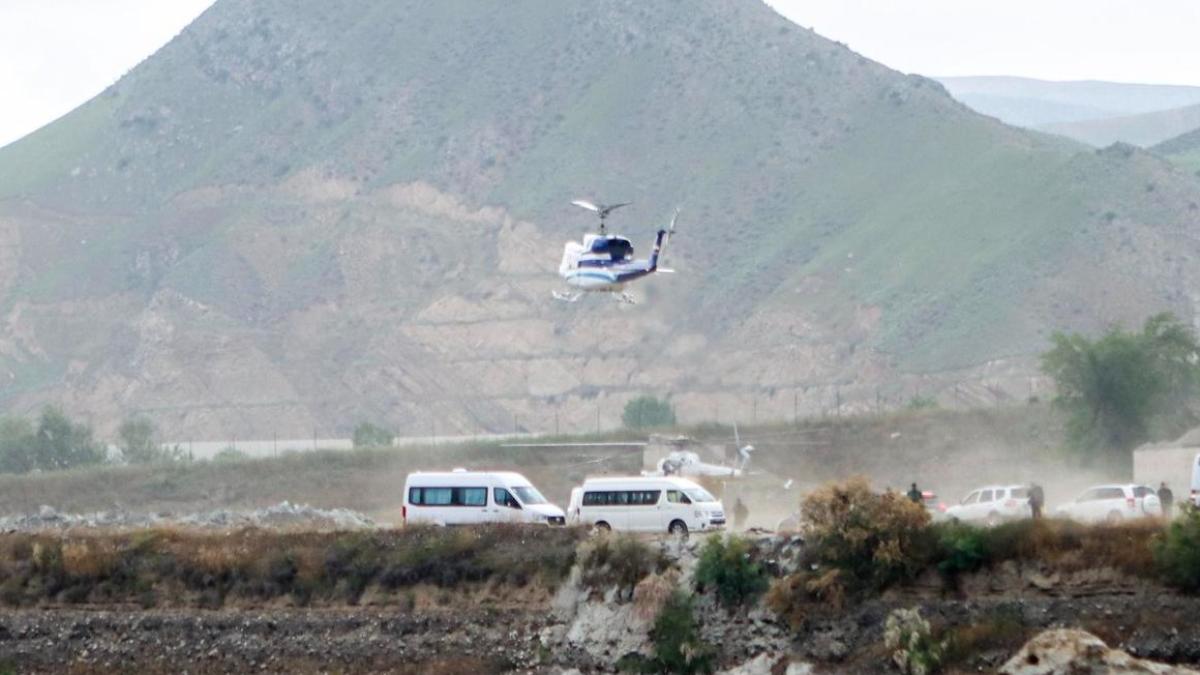 Esto se sabe del helicóptero desaparecido en que viajaba el presidente de  Irán