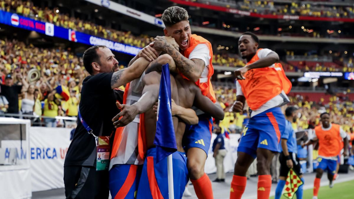 ¿Son candidatos? Colombia goleó a Costa Rica por la Copa América 2024