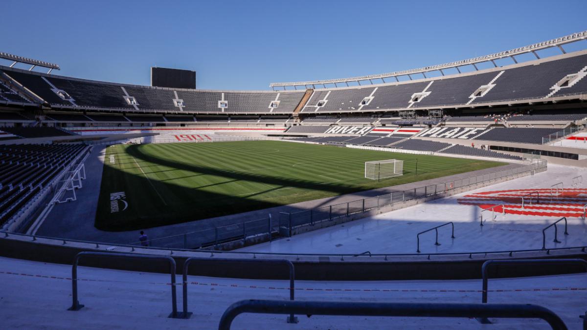 El estadio Más Monumental, mezcla de historia y modernidad, recibe la