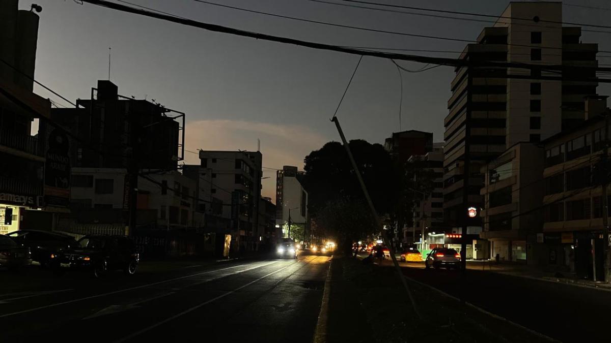 Quito registra cortes de luz en distintos sectores del norte, sur y ...