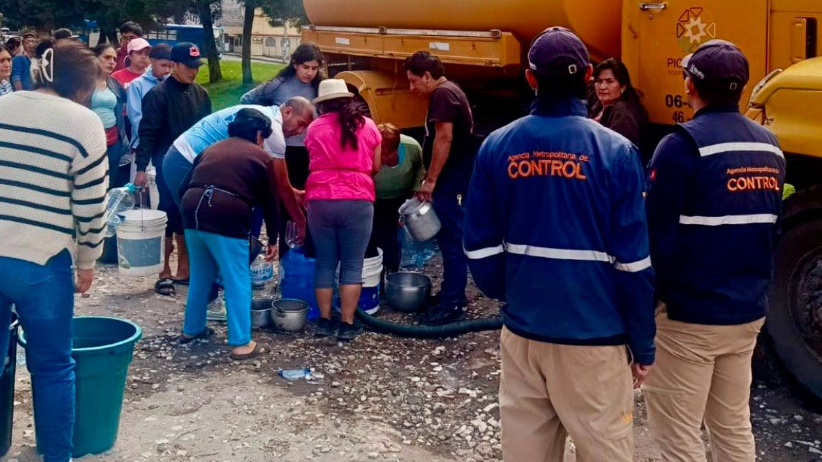 Detectan dos casos de venta ilegal de agua en el sur de Quito en medio ...