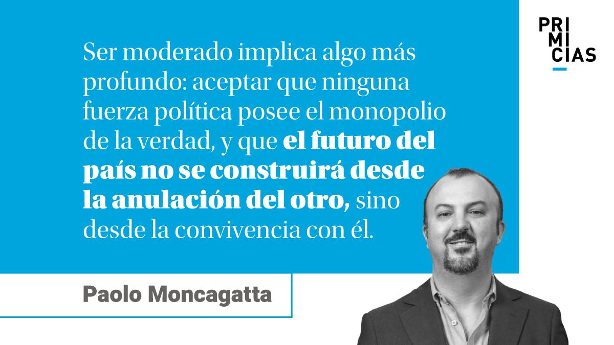 Lo más radical es ser moderado